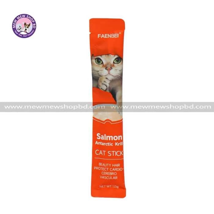 Faenbei Salmon Antarctic Krill Cat Treat Stick 15g