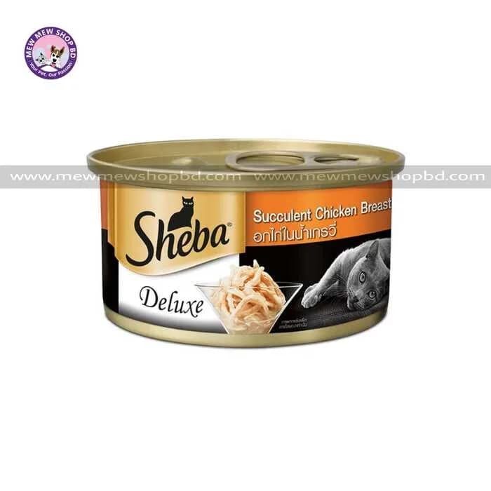 Sheba Deluxe succulent chicken breast Canned Wet Food 85g